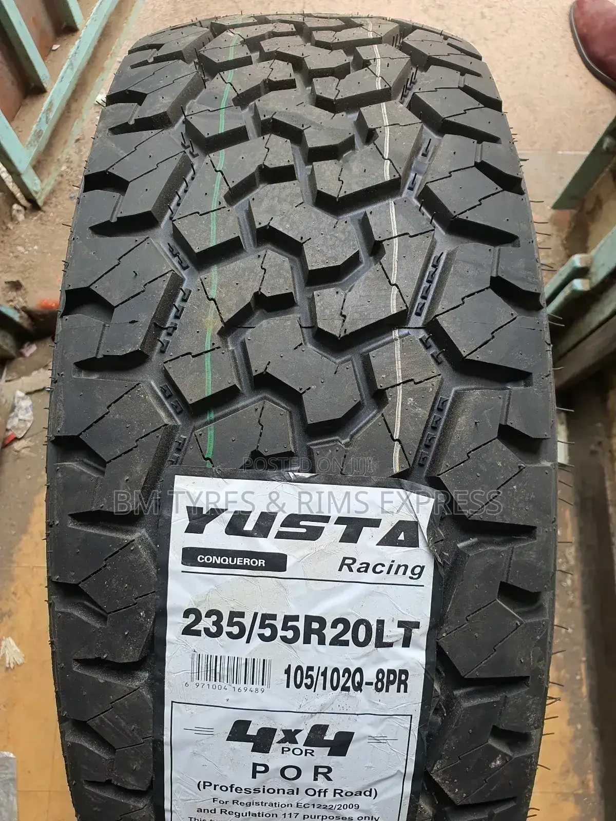 235 /55 R20 Yusta Tyres.