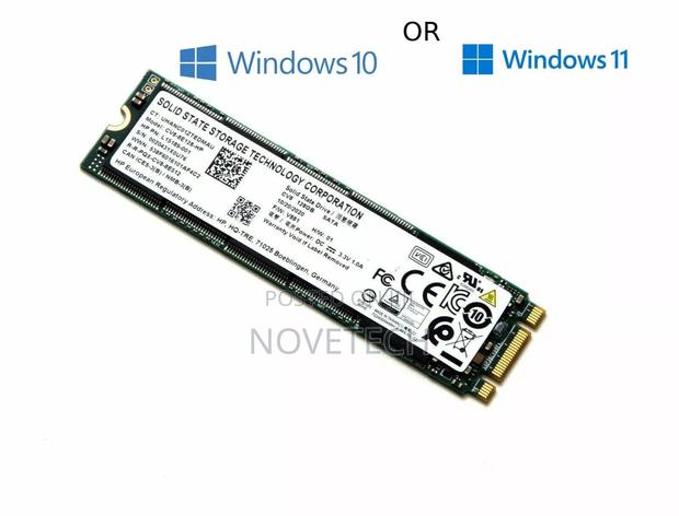 M.2 SATA SSD 128GB Double Notch With Windows Ins - main view