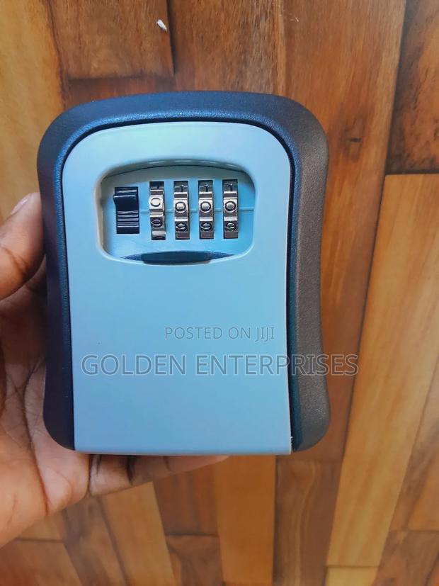 Metallic Airbnb Combination Keylock Box - main view