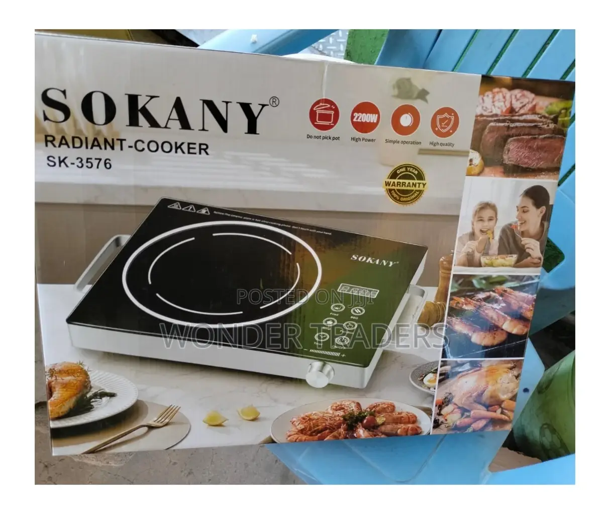 Induction Cooker Sokany Halogen
