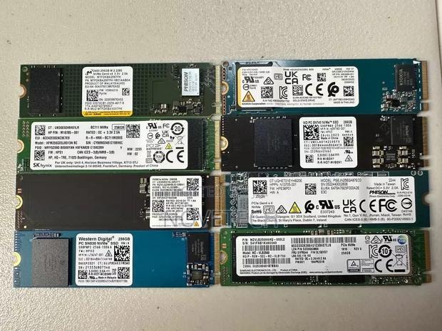 NEW M.2 Nvme SSD 256 GB Single Notch With Windows - main view