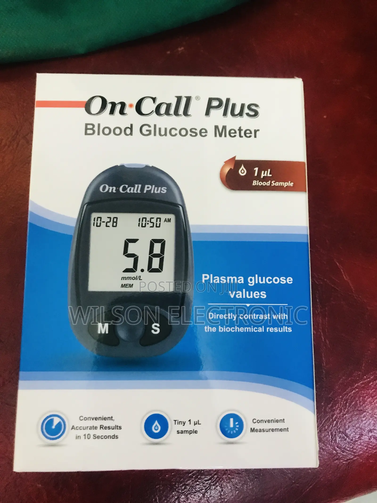 Blood Glucose Meter /on Call Plus.