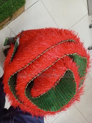 Red Artificial Grass Carpet Artificial Grass Carpet - thumbnail 2