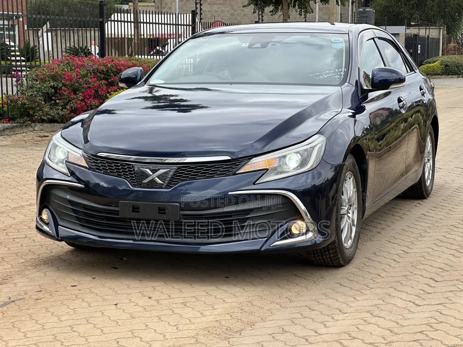 Toyota Mark X 2017 Blue