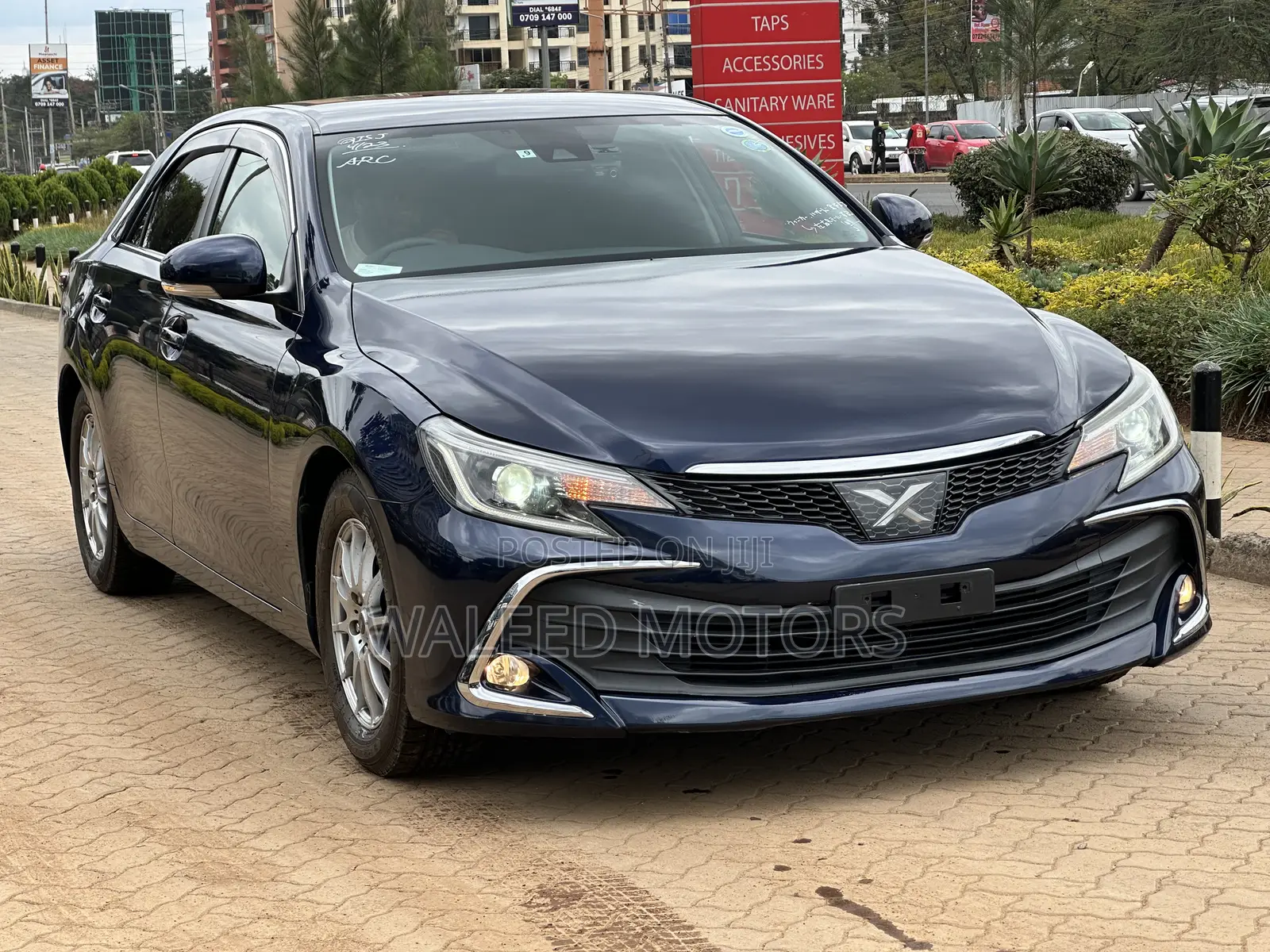 Toyota Mark X 2017 Blue