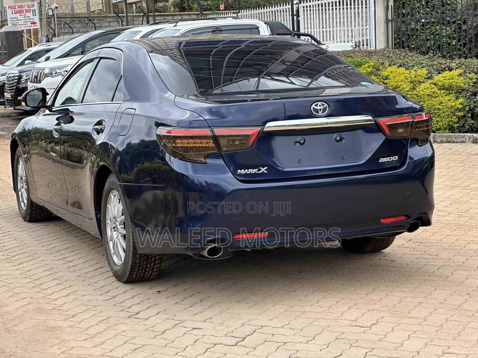 Toyota Mark X 2017 Blue