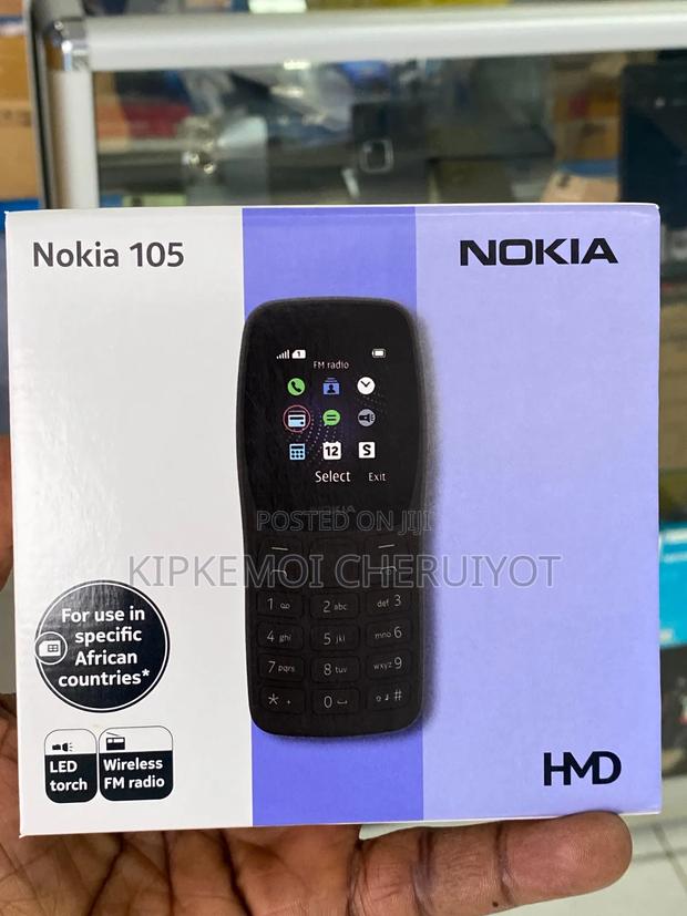 New Nokia 105 Black