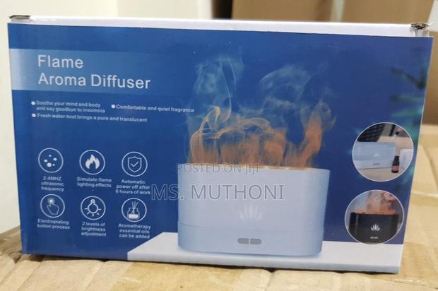 *Flame Aroma Diffuser With Fire-Like Lights - thumbnail 2