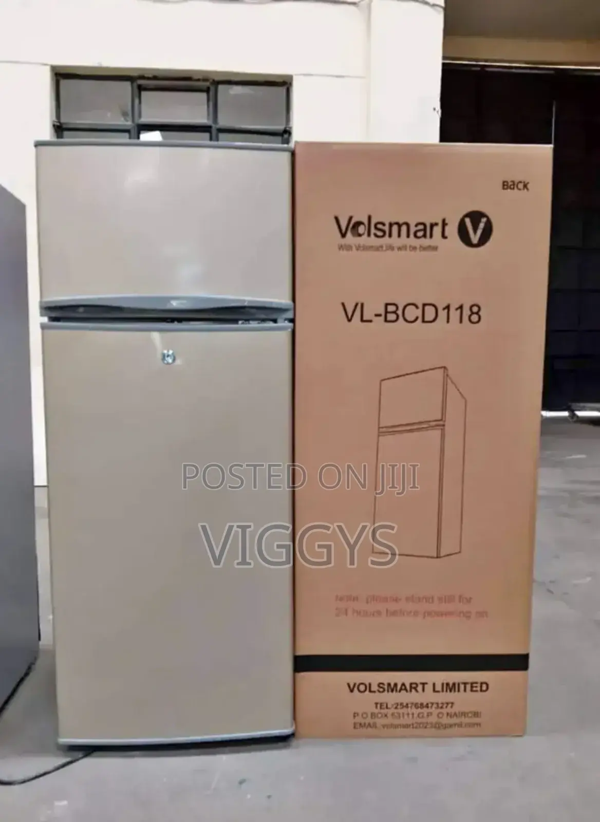 New Volsmart 118 Litres Fridge/Volsmart 118l/Vl-BCL