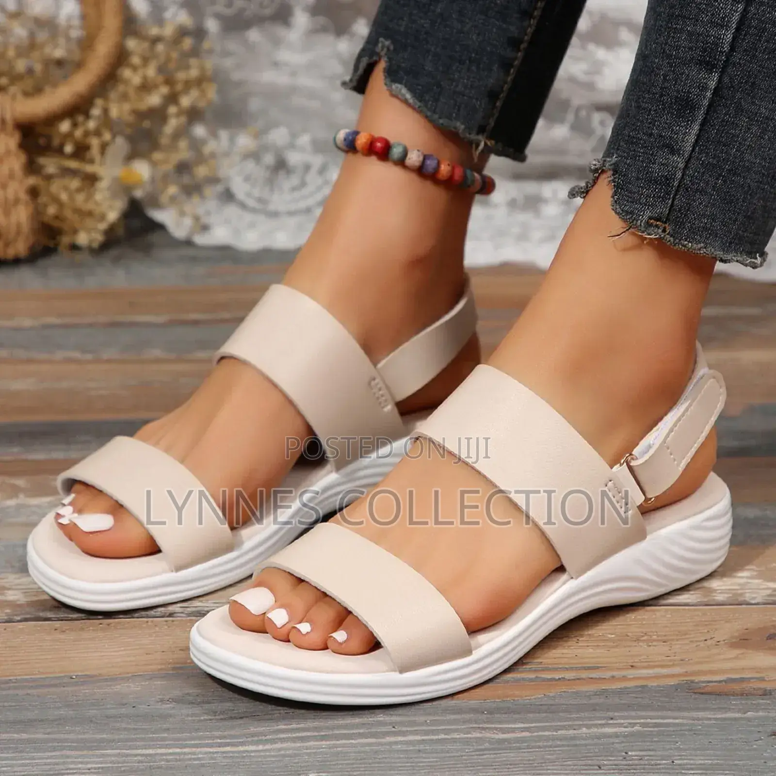 Strapped Leather Sandals Sizes 37 to 42