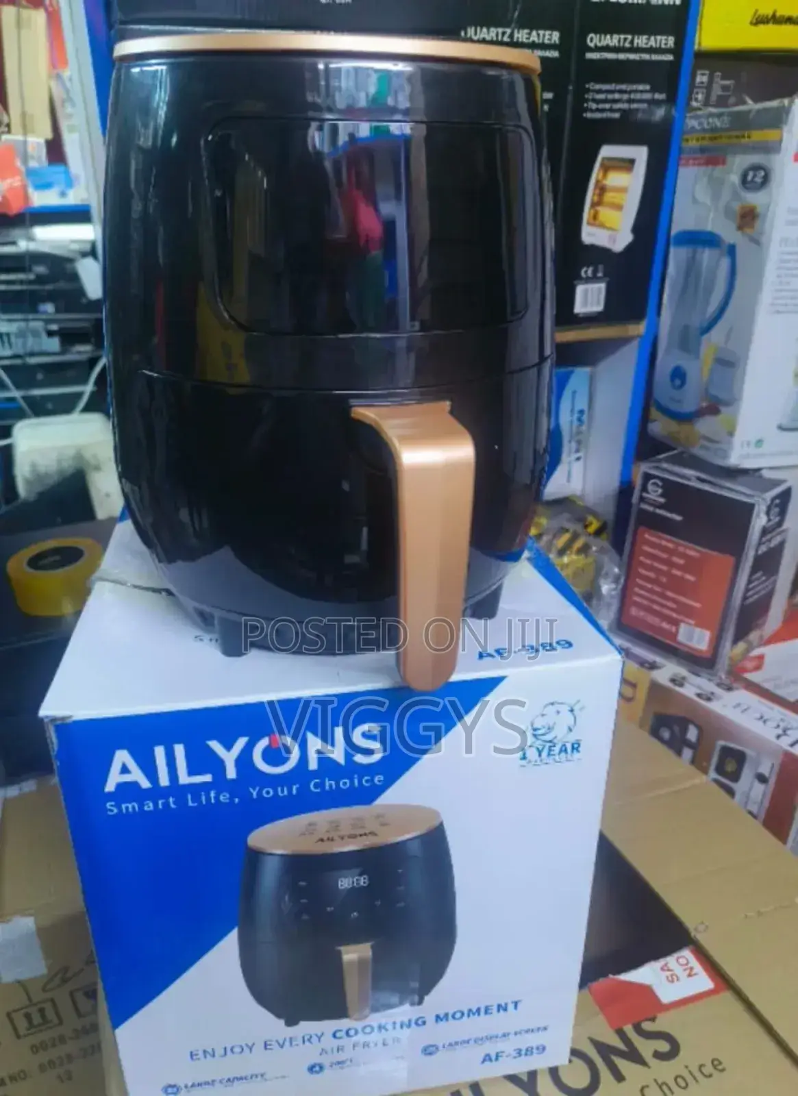 Classic 5 Litres Ailyons Airfryer/5l Airfyer AF-389A