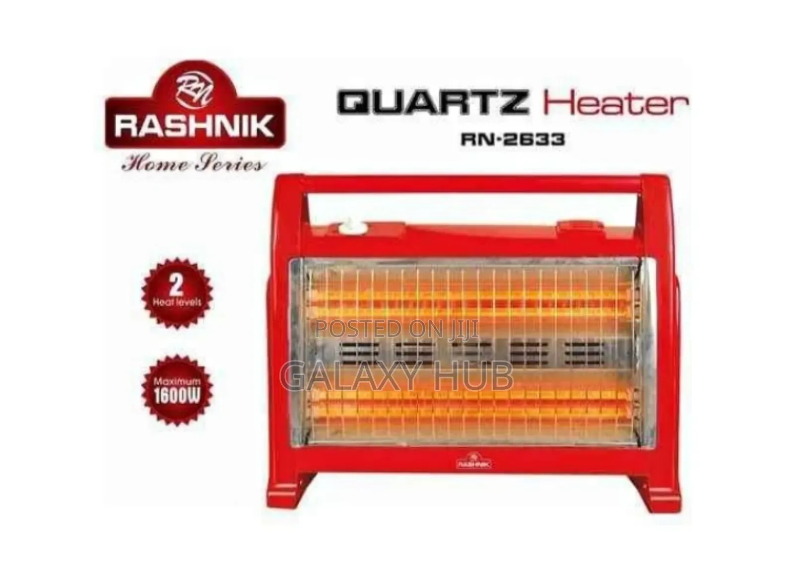 Rashnik Quartz Room Heater With Water Humidify