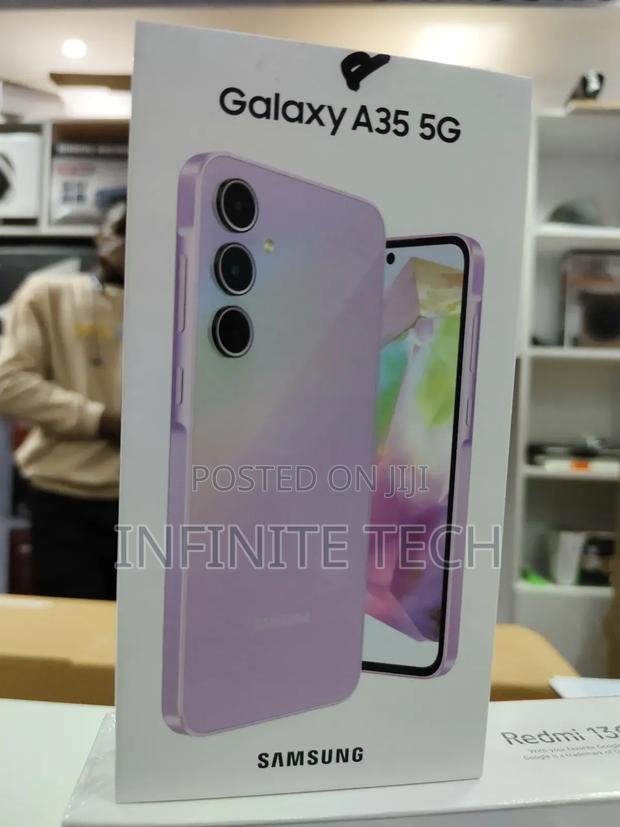 New Samsung Galaxy A35 128 GB Black - main view