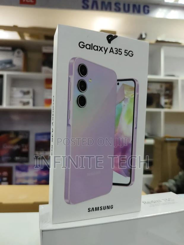 New Samsung Galaxy A35 128 GB Black - thumbnail 2