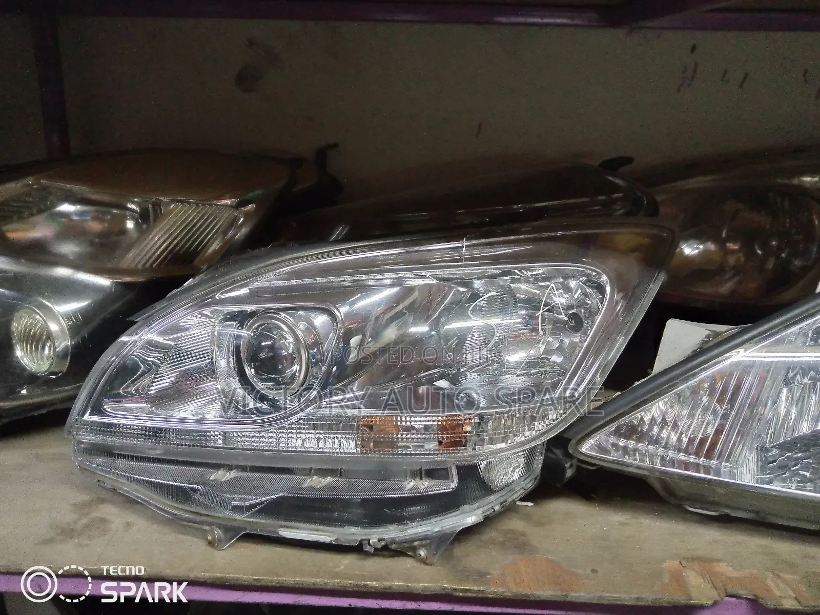 Mark X Zio Headlights