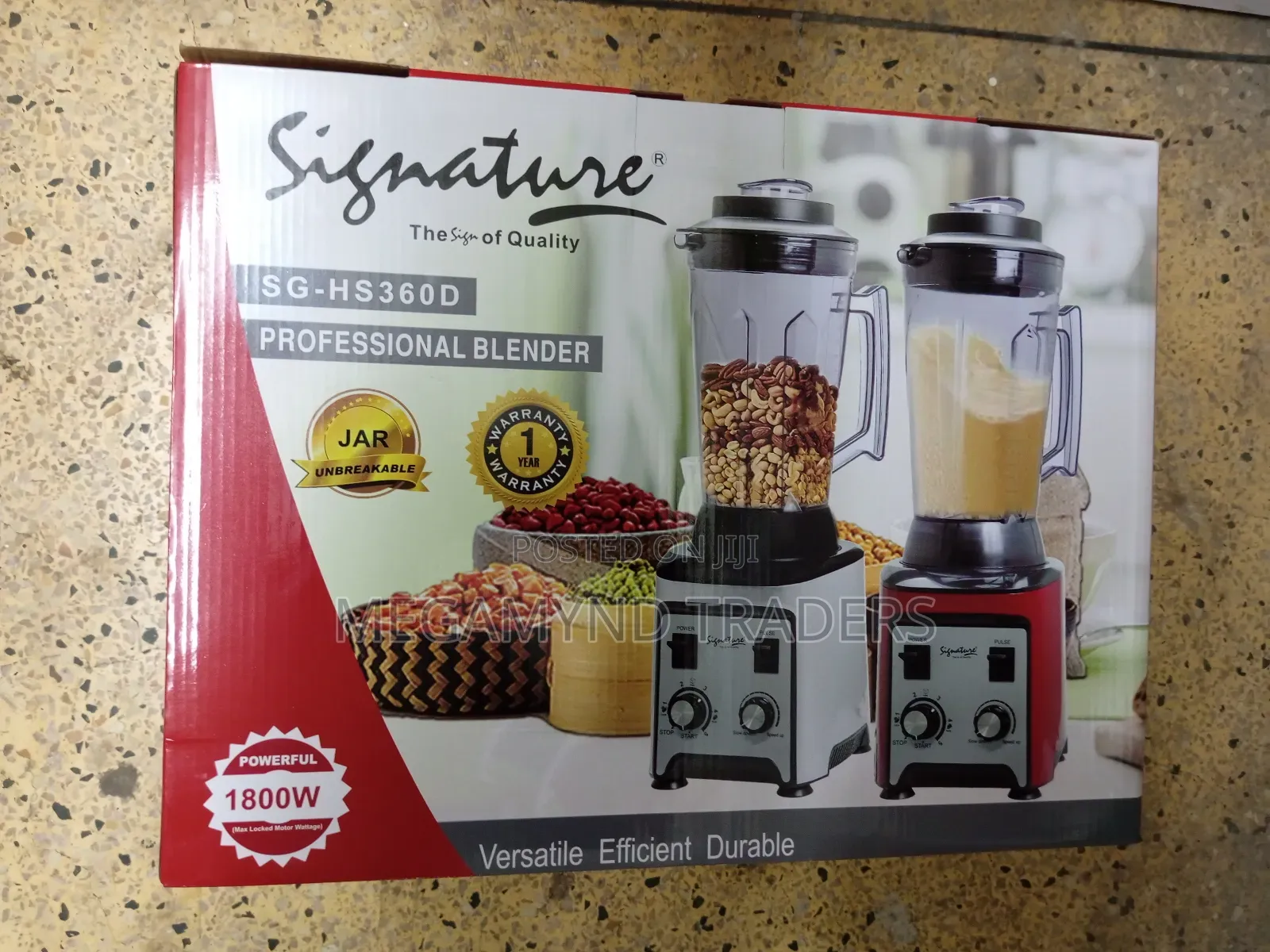 Blender Commercial 1800watts/Uji Power Blender