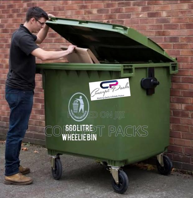 660 Litre Residential 4 Wheelie Bin