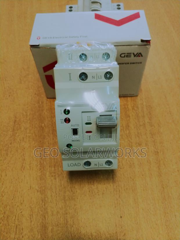 63a 2 Pole Din Rail Automatic Changeover /Transfer Switch - thumbnail 4