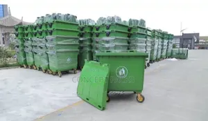 660 Litre Plastic Wheel Dustbin.