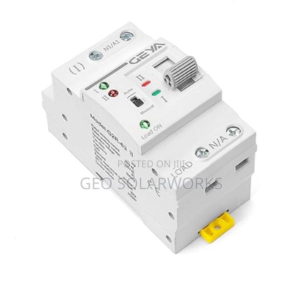 63a 2 Pole Din Rail Automatic Changeover /Transfer Switch - thumbnail 2