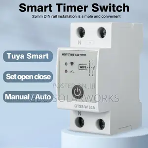 63A 2P Smart Wifi Switch GEYA Intelligent Circuit Breaker