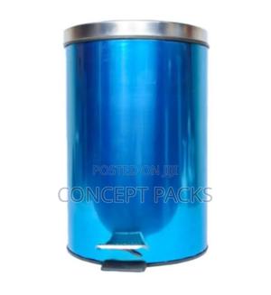12 Litres Medical Stainless Steel Step Bin. - thumbnail 2