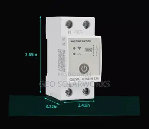 63A 2P Smart Wifi Switch GEYA Intelligent Circuit Breaker