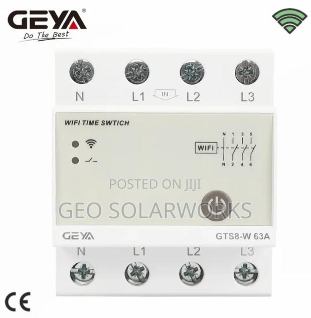63A 4P Smart Wifi Switch GEYA Intelligent Circuit Breaker - thumbnail 2