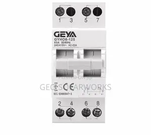 63A 2P GEYA Manual Changeover Transfer Switch- Din Rail Type