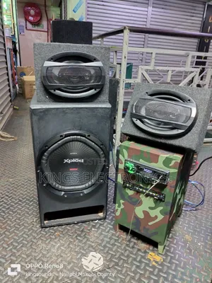 Military Designed Car Audio System for Home Use ,Clubs Etc.