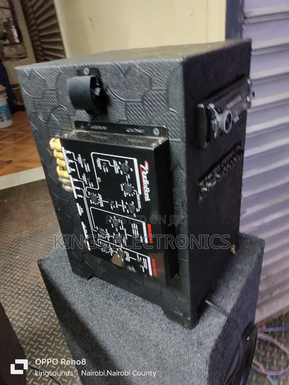Jec 800 Head Unit With Audiobank Crossover