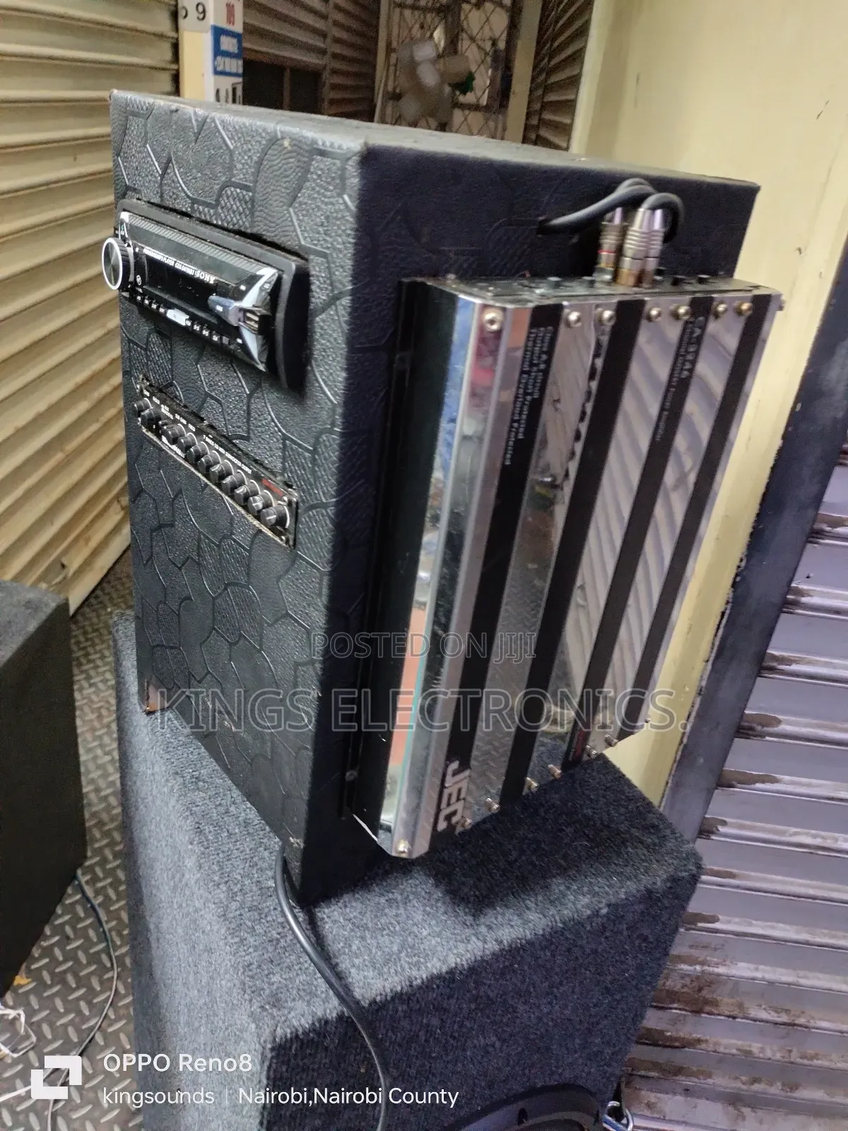 Jec 800 Head Unit With Audiobank Crossover