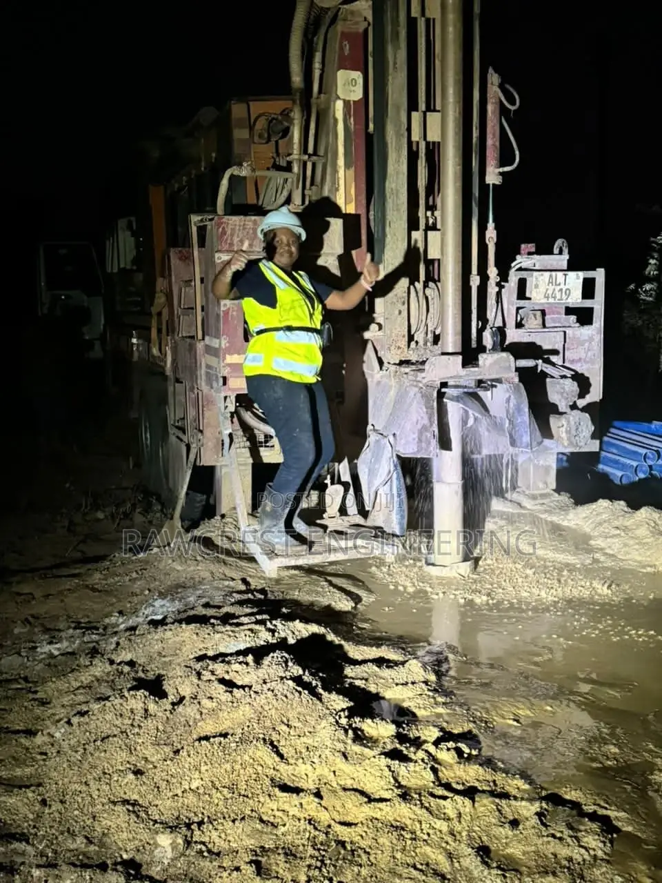We Drill Borehole and Install Casings