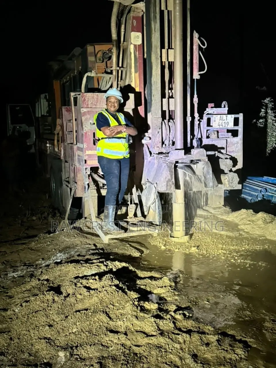 We Drill Borehole and Install Casings