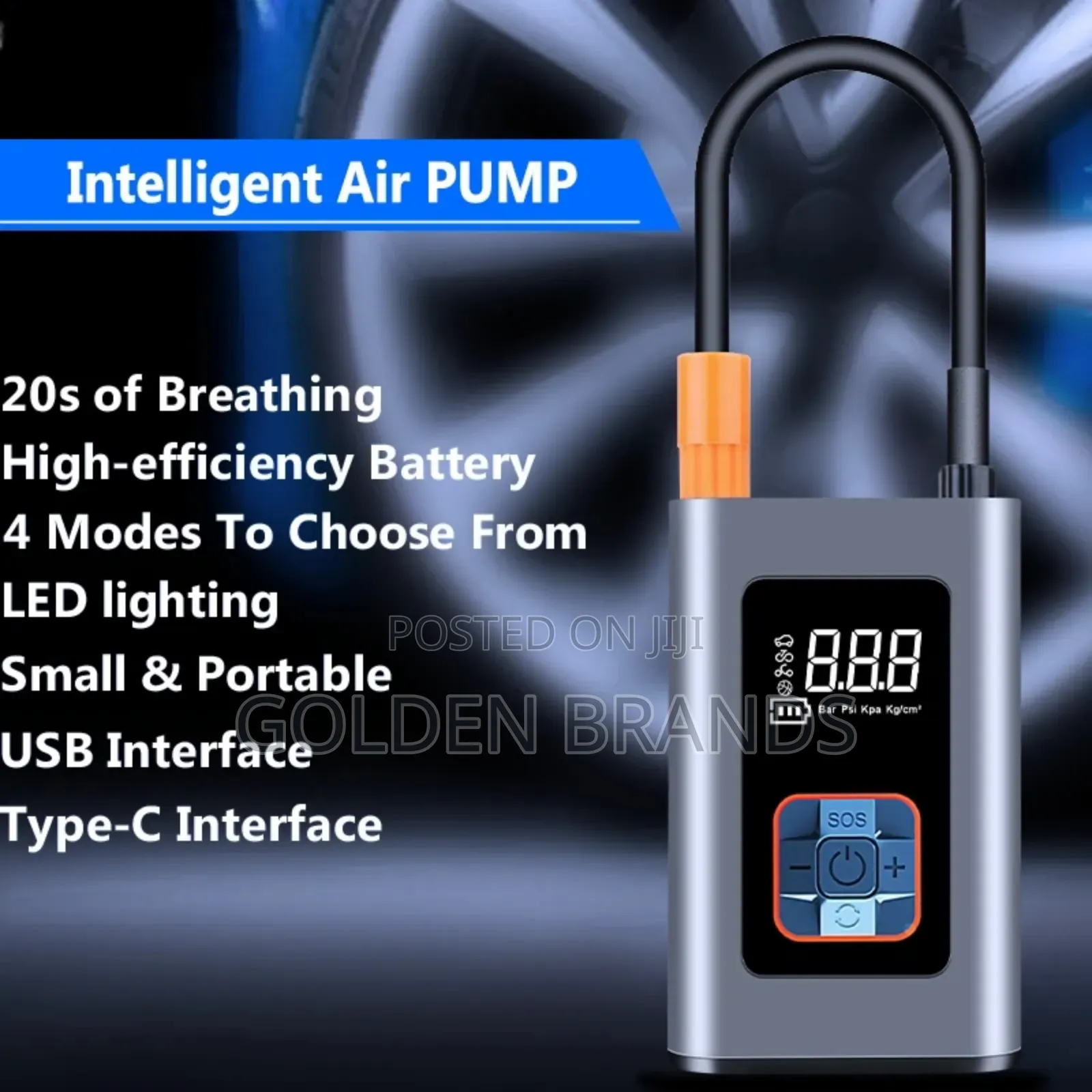 Car Tyre Automatic Pump Air Inflator