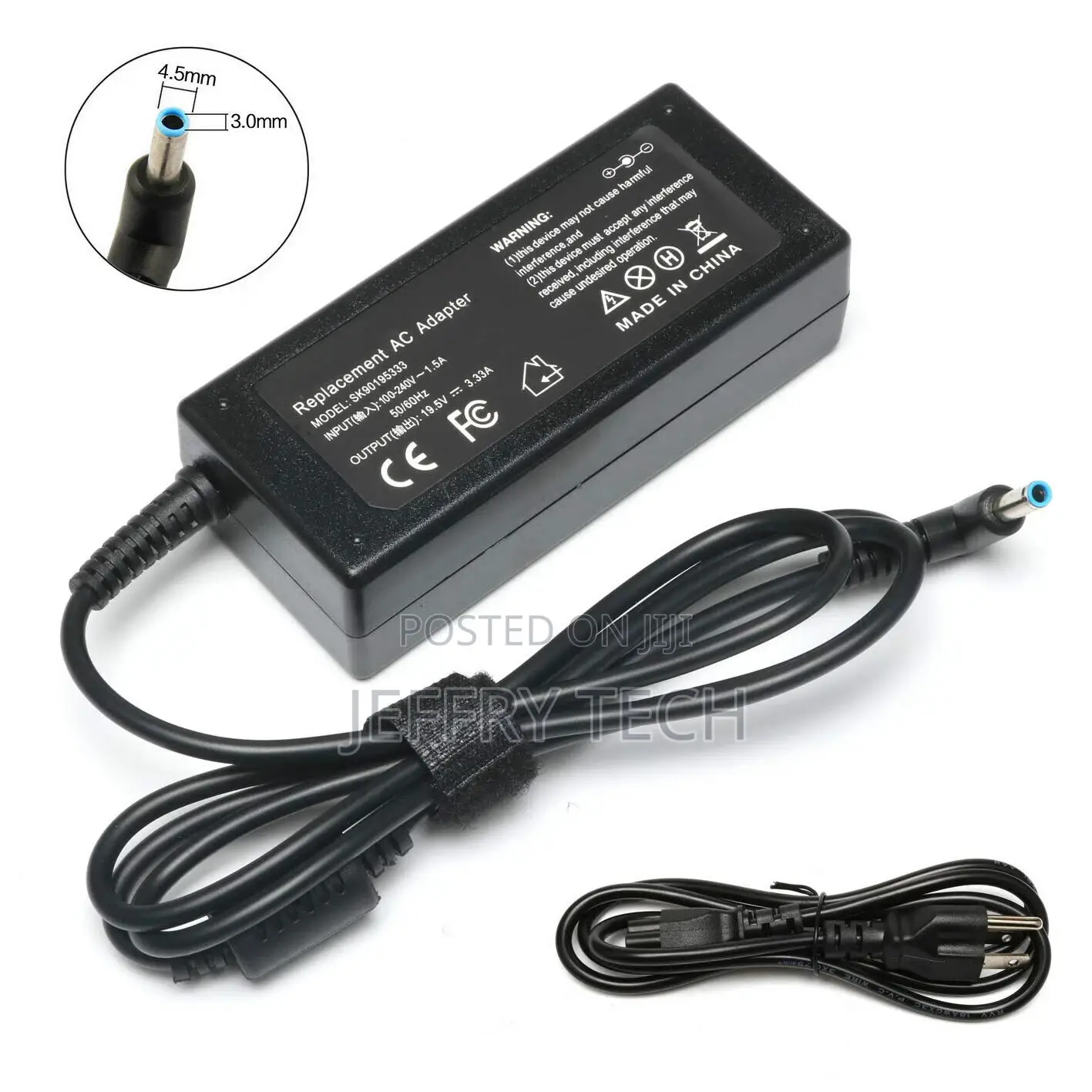 65W AC Adapter Charger for HP Pavilion 15 17 Notebook PC 15-