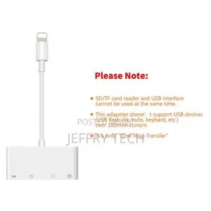 USB to Card Reader Adapter USB Camera Micro SD Memory Slot F