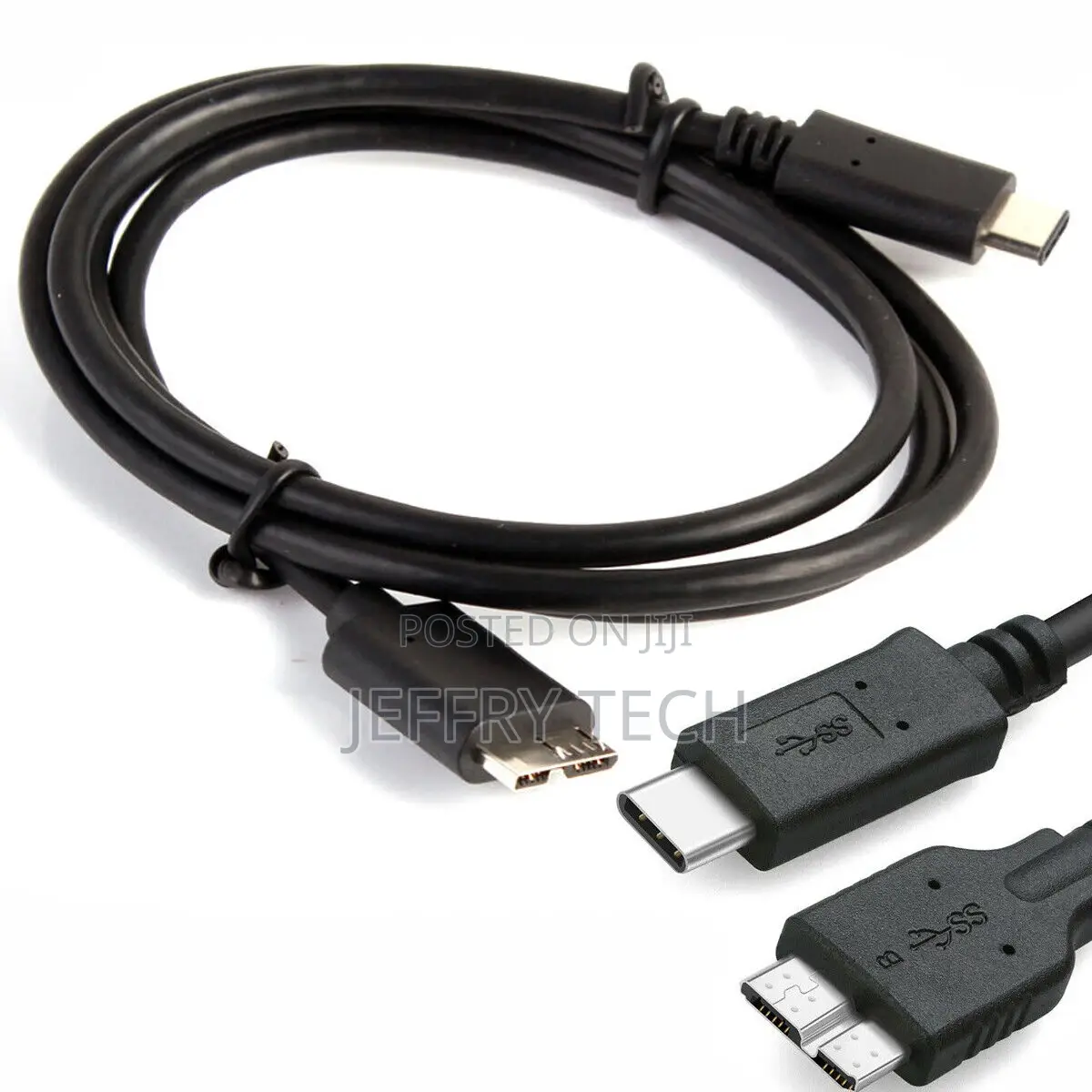 USB 3.0 Type C Male to Micro USB Data Cable Cord