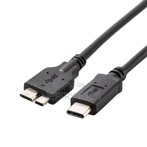 USB 3.0 Super Speed 5gbps Micro B Male to USB 3.1 Type C Mal