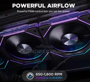 Asiahorse Lj-Pro 120mm Reverse Blade Case Fans
