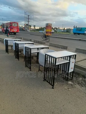 Manicure Sets, Black, White and Marble Table 