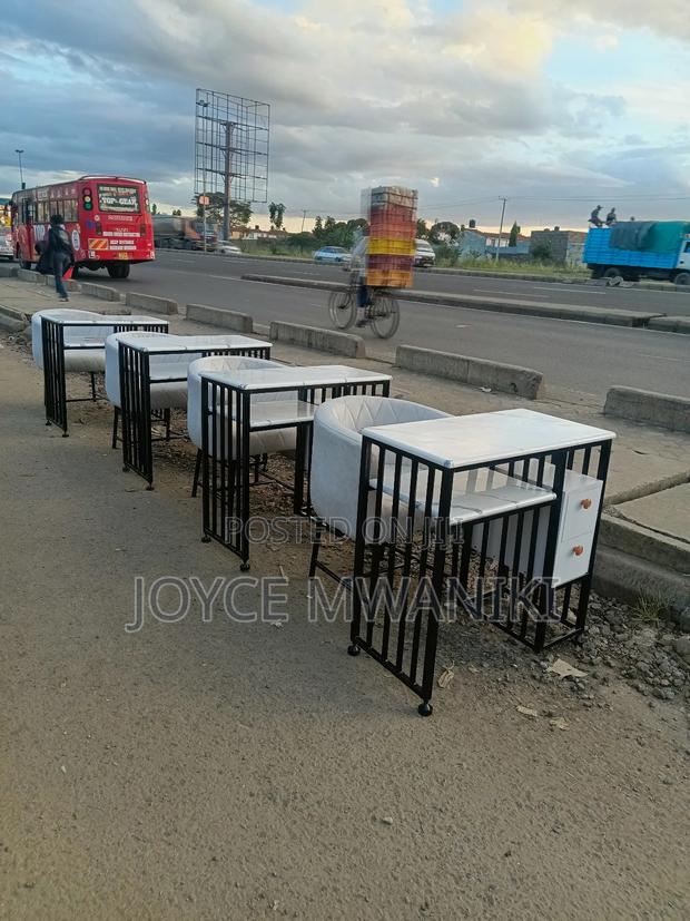 Manicure Sets, Black, White and Marble Table - main view