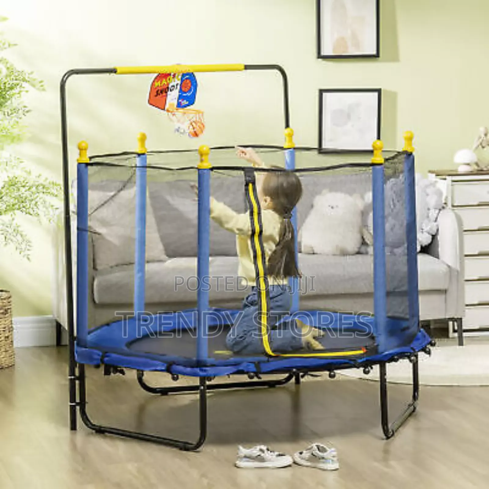 14ft Trampoline With Enclosure Net