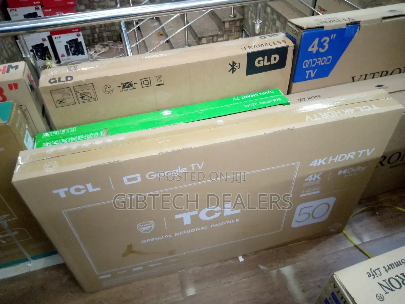 TCL 50" Smart Android Tv