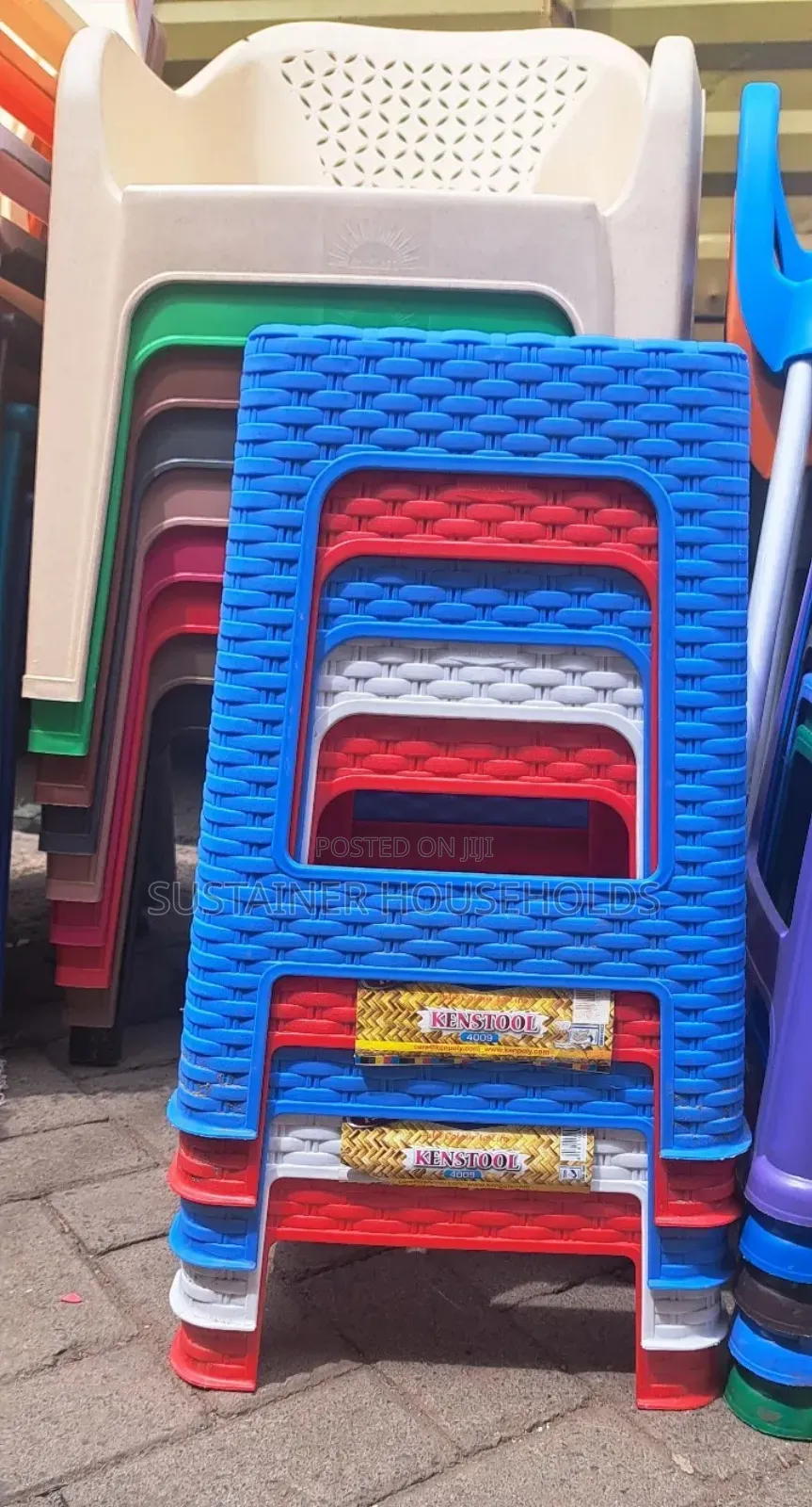 Colourful Plastic Stools