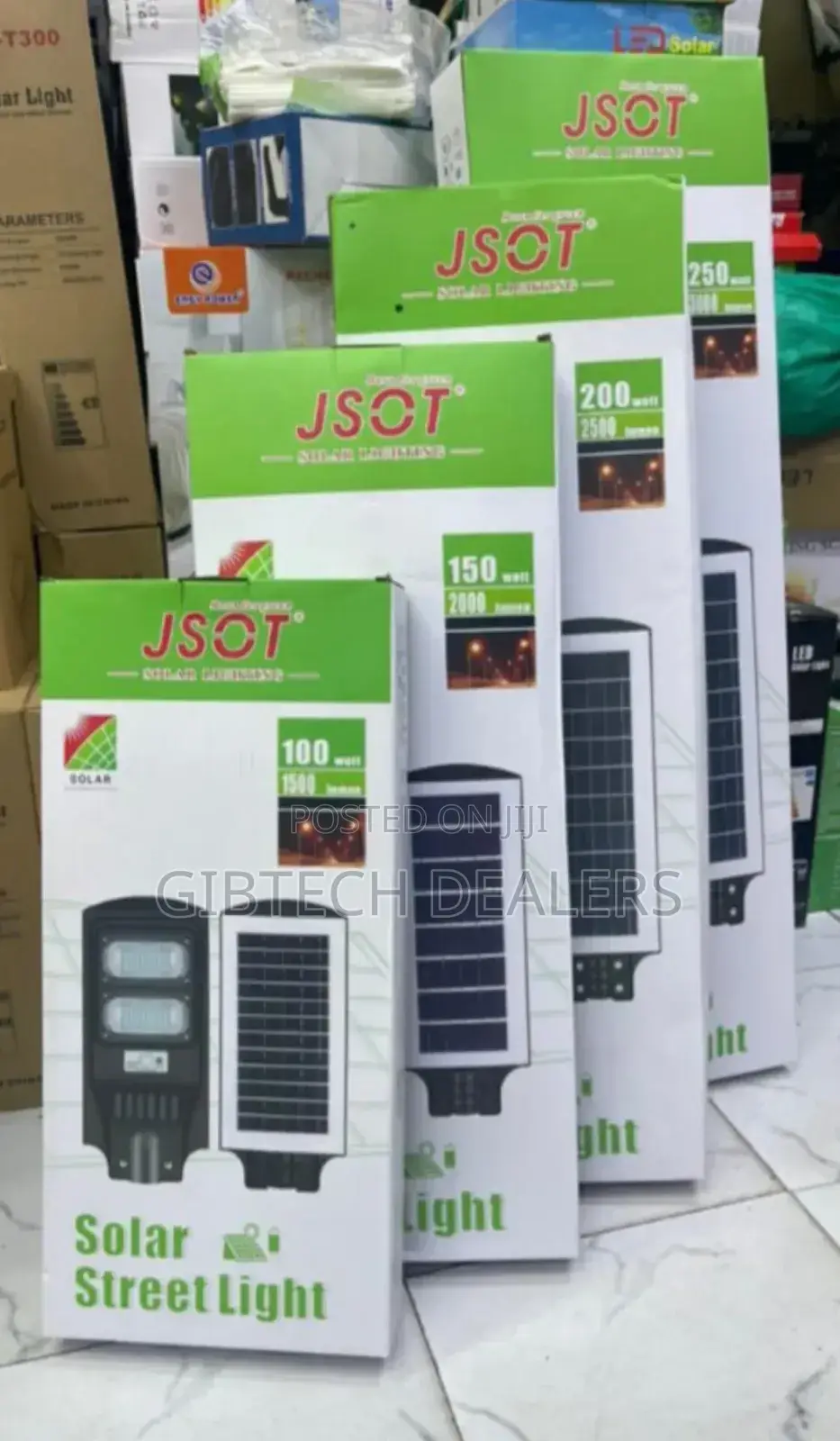 Jsot Solar Street Lights 100w