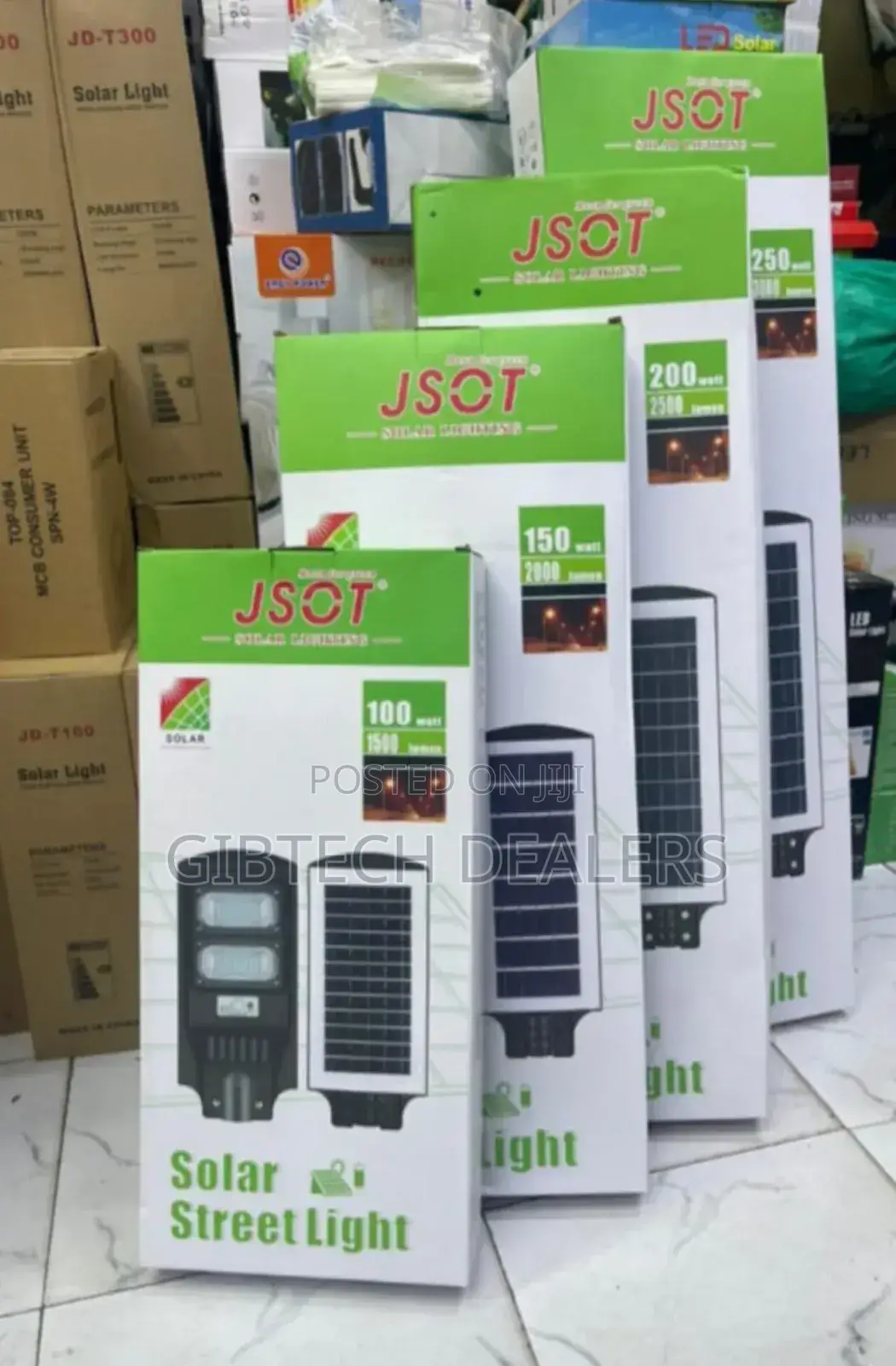 Jsot Solar Street Lights 100 Watts