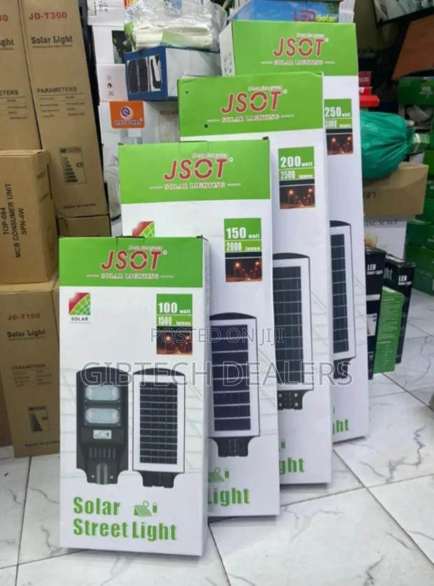 Js100 Watts Jsot Solar Street Lights - main view