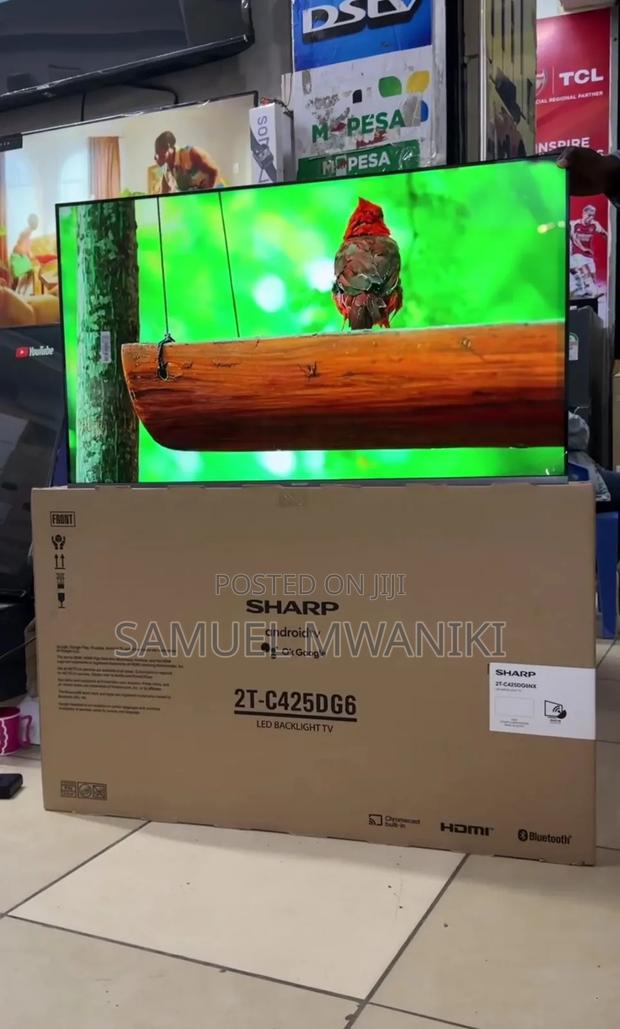Sharp 43" Smart Android Tv Hdr10+ Bluetooth, Youtube Netflix - thumbnail 2