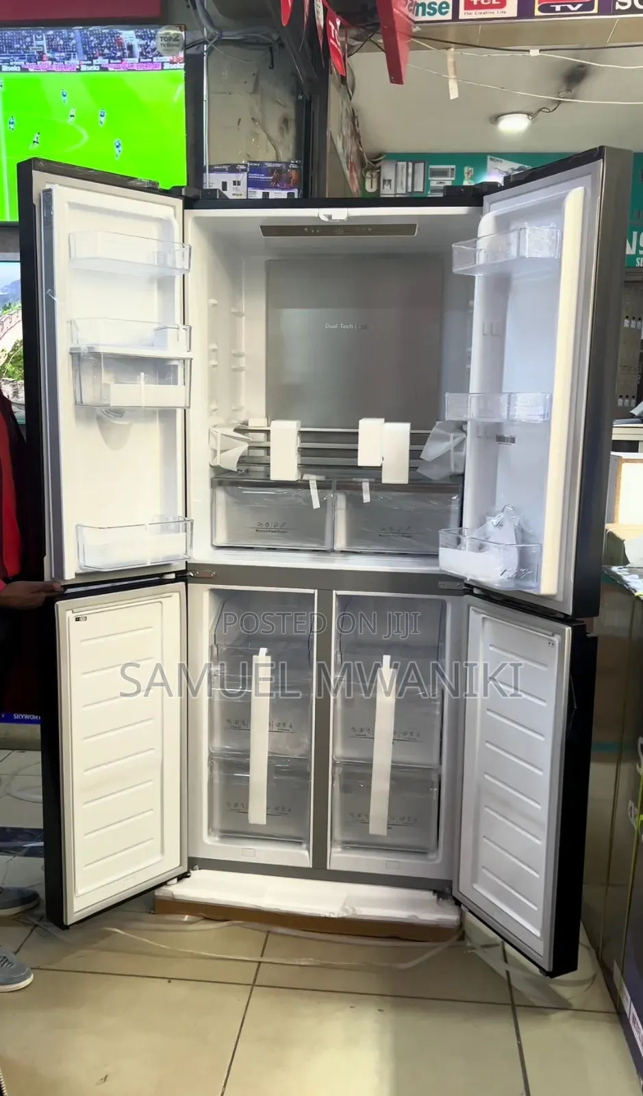 Hisense 454L Pureflat French Door Refrigerator
